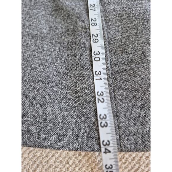 H&M Coat Womens size 8 Gray Zip Front Bell Sleeve Lined Light Fall Autumn - Picture 9 of 9